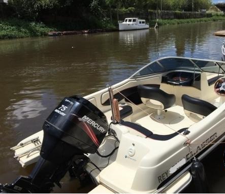 CLASSER 165 FULL, MERCURY 75 HP, 2T, IMPECABLE